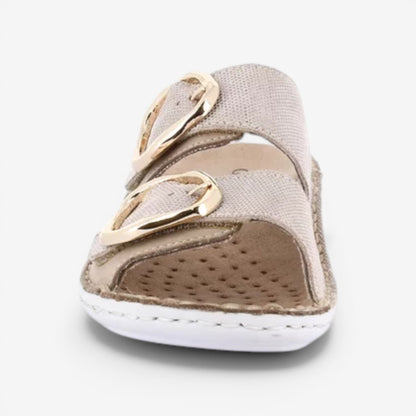 Grünland | Ciabatta Comfort Dami con Fibbia con velcro