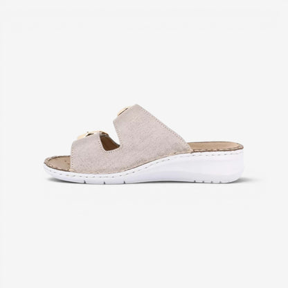 Grünland | Ciabatta Comfort Dami con Fibbia con velcro
