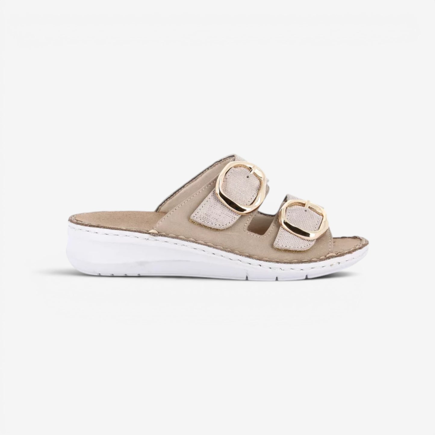 Grünland | Ciabatta Comfort Dami con Fibbia con velcro
