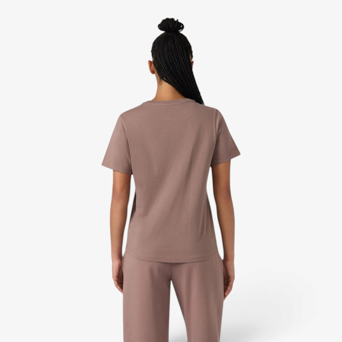 Champion | T-Shirt Slim in cotone da Donna in color Terracotta 119125-MS513