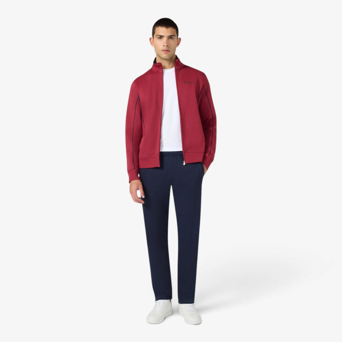 Champion | Tuta Full Zip Burgundy 221787-RS508