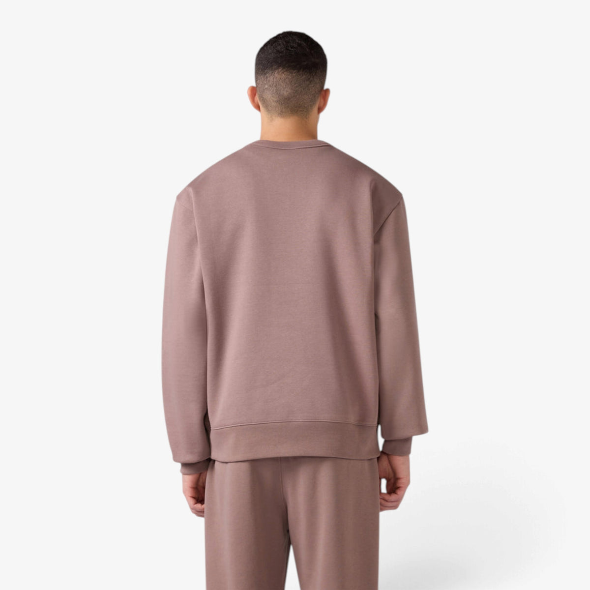 Champion | Felpa Girocollo color Terracotta con interno Felpato 223075-MS513