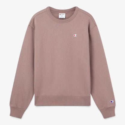 Champion | Felpa Girocollo color Terracotta con interno Felpato 223075-MS513