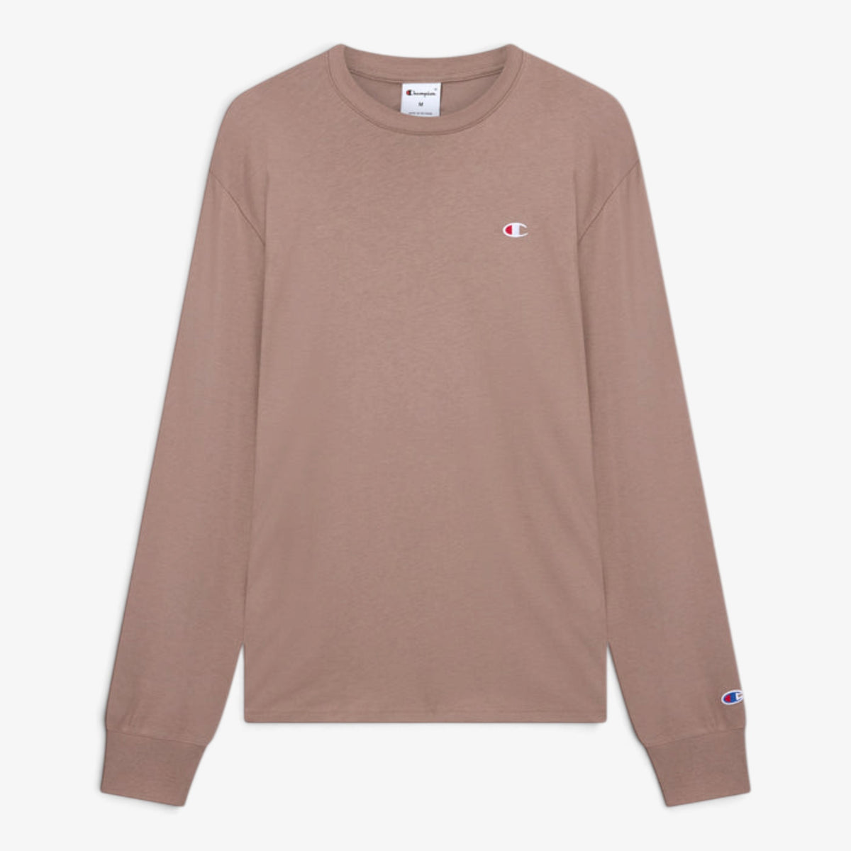 Champion | T-Shirt in cotone color Terracotta a maniche lunghe 223077-MS513