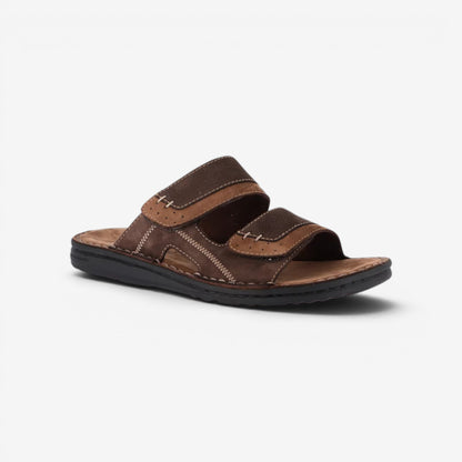 Grünland | Ciabatta Lapo in pelle con velcro