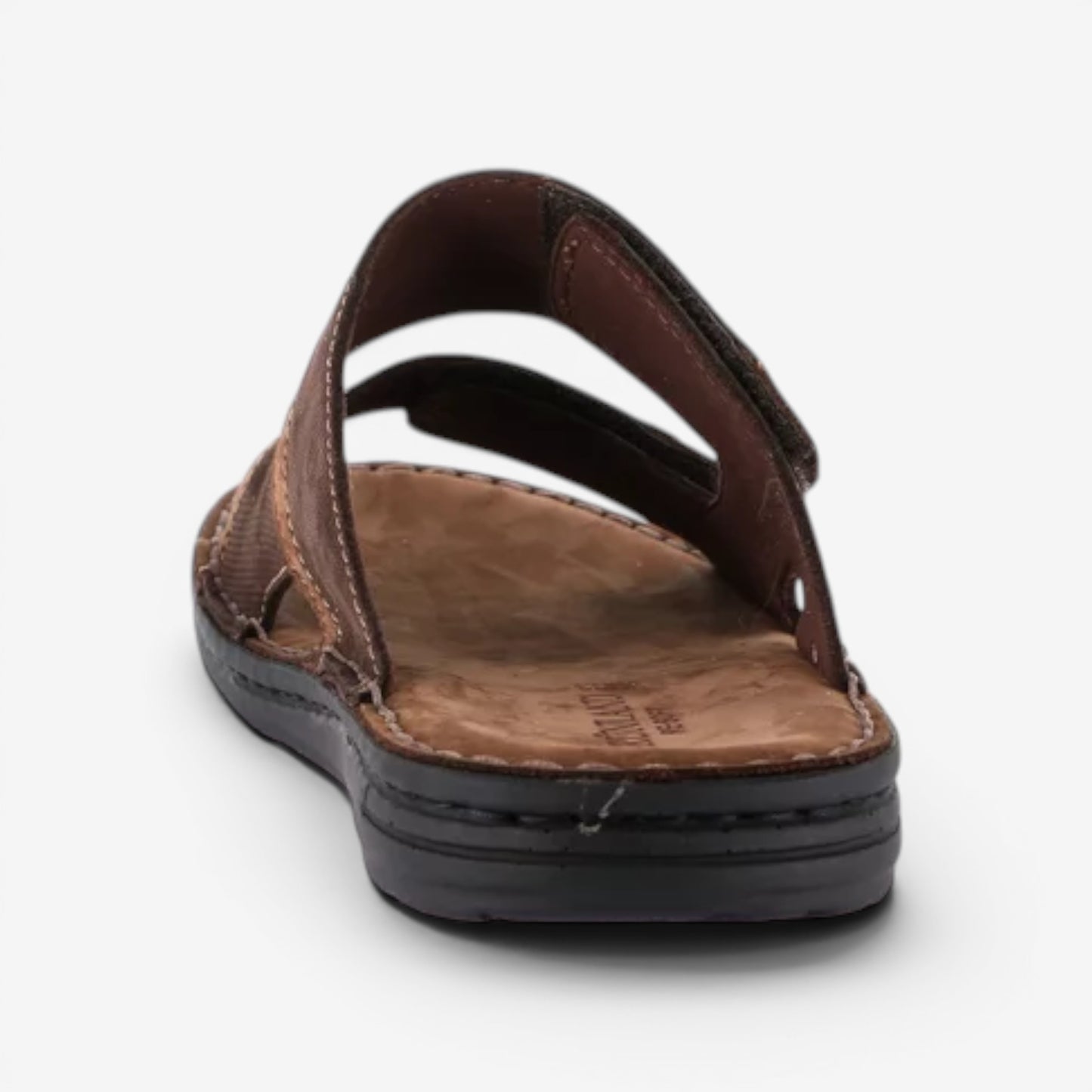 Grünland | Ciabatta Lapo in pelle con velcro