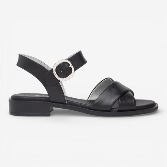 Nero Giardini | Sandalo Barolo in pelle intrecciato