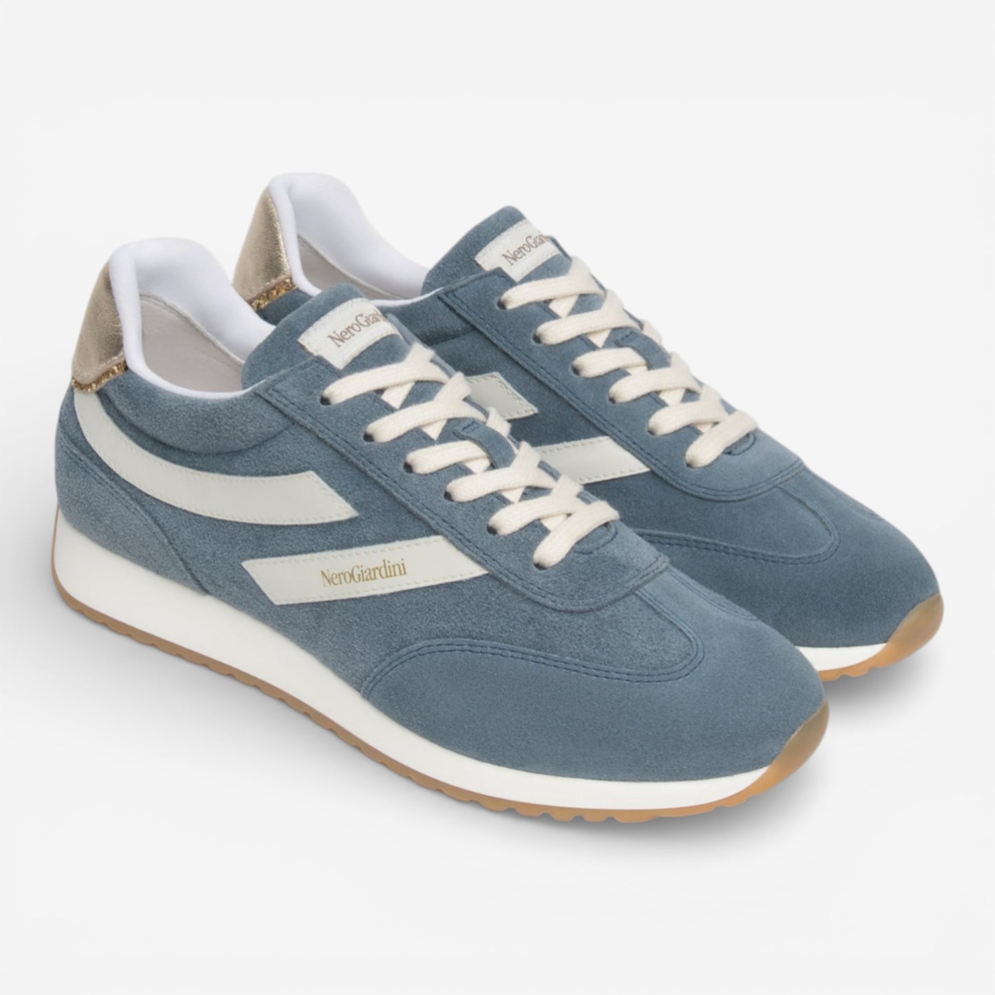 Nero Giardini | Sneakers scamosciata con suola color miele