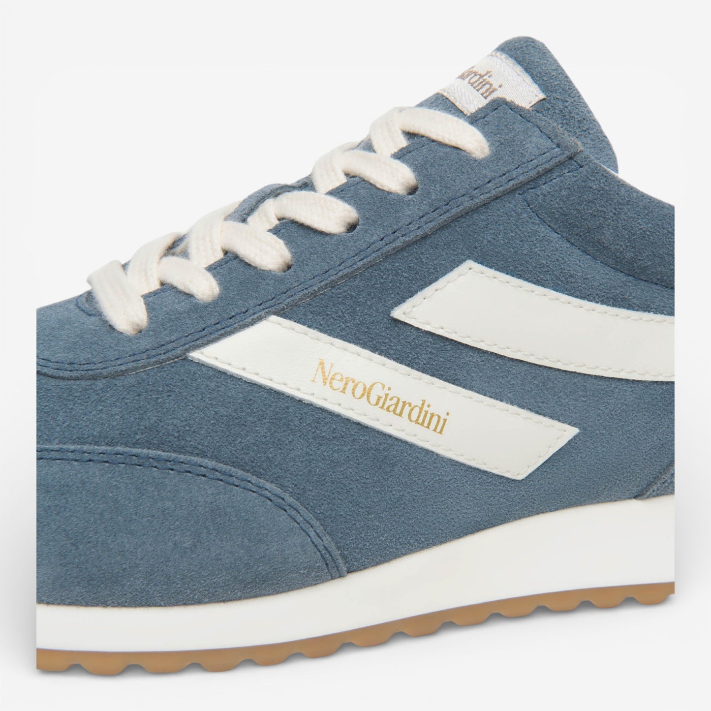 Nero Giardini | Sneakers scamosciata con suola color miele