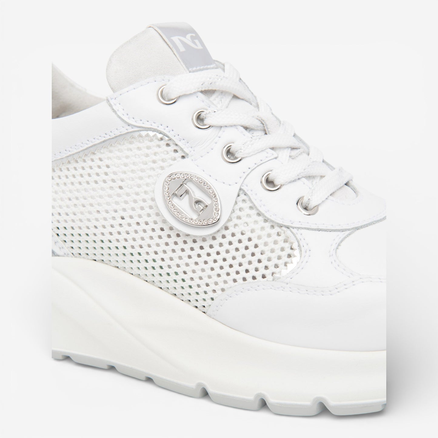 Nero Giardini | Sneakers in Pelle traforata