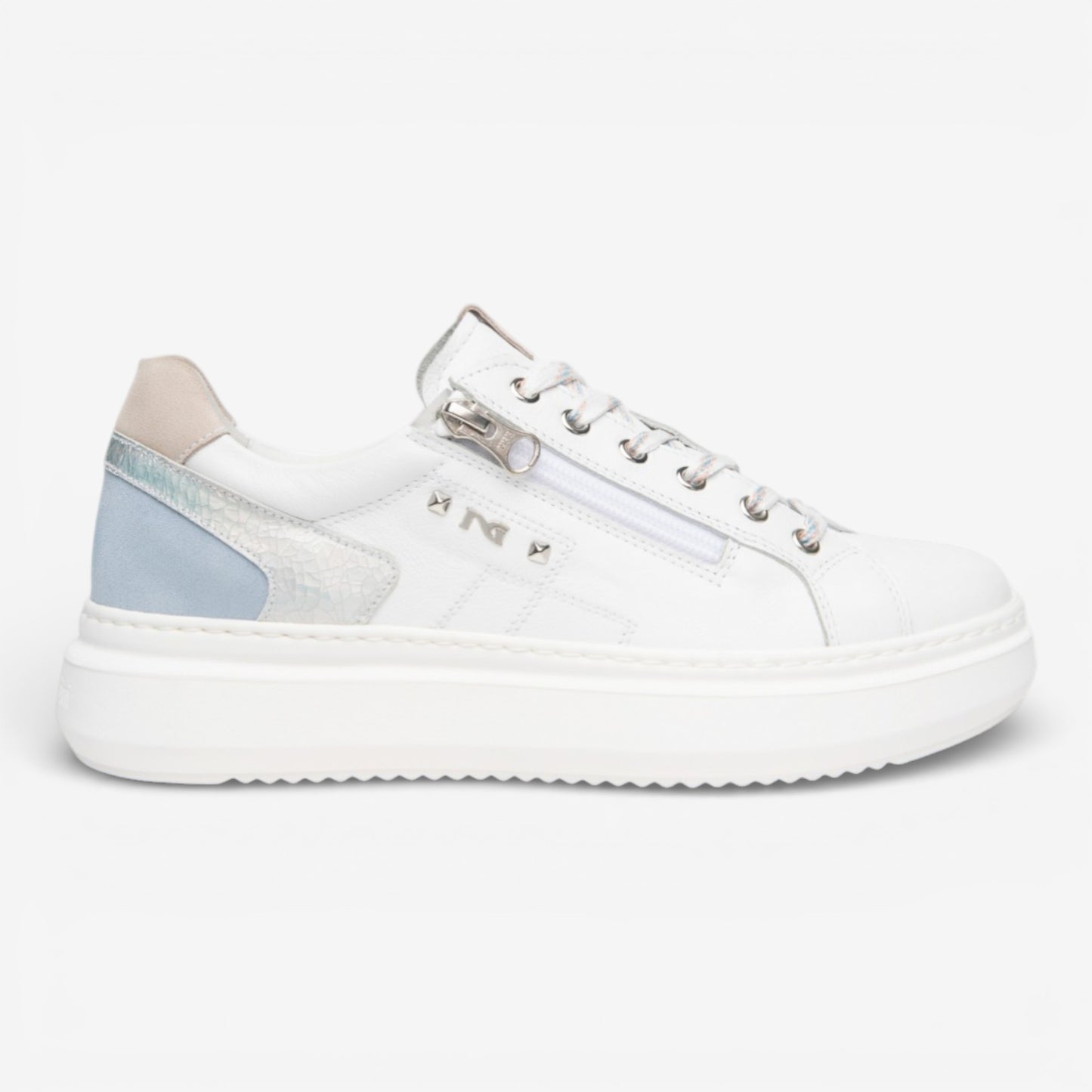 Nero Giardini | Sneakers in pelle con cerniera laterale