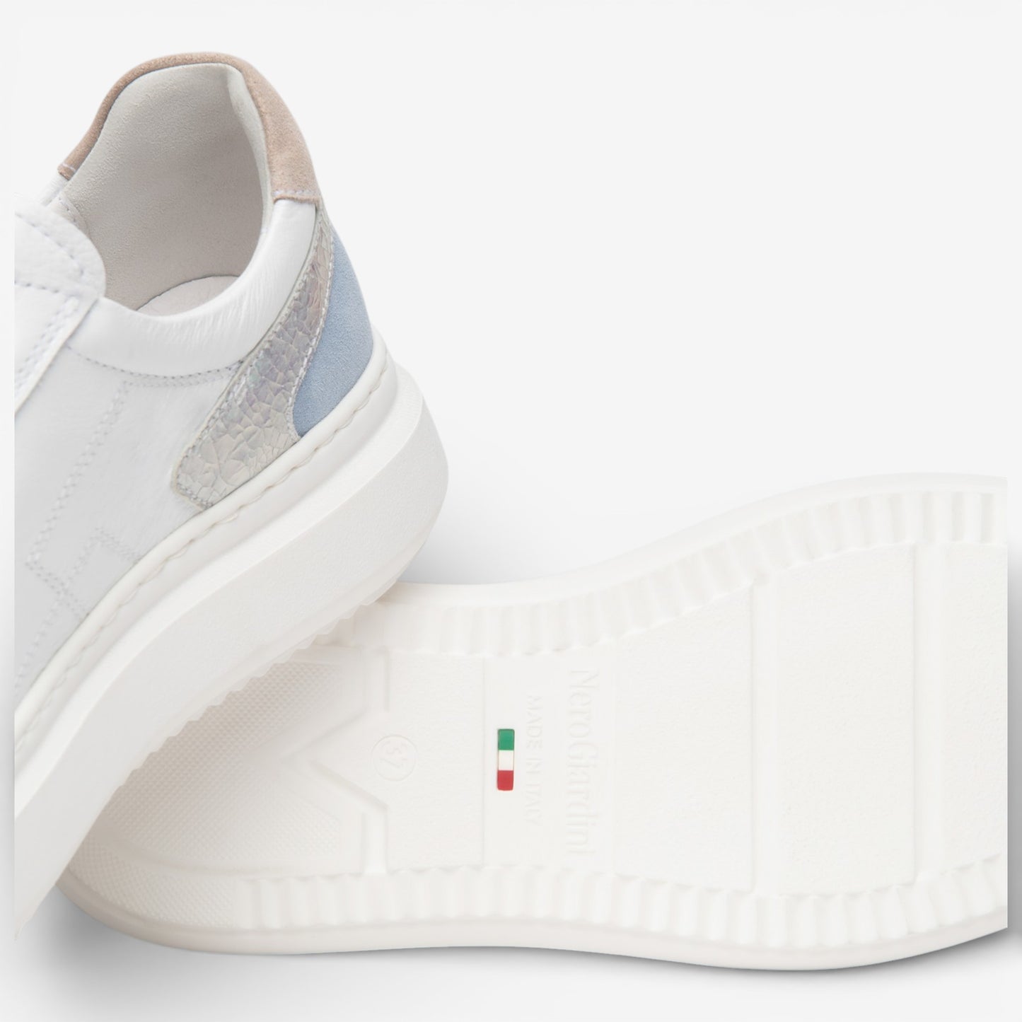 Nero Giardini | Sneakers in pelle con cerniera laterale