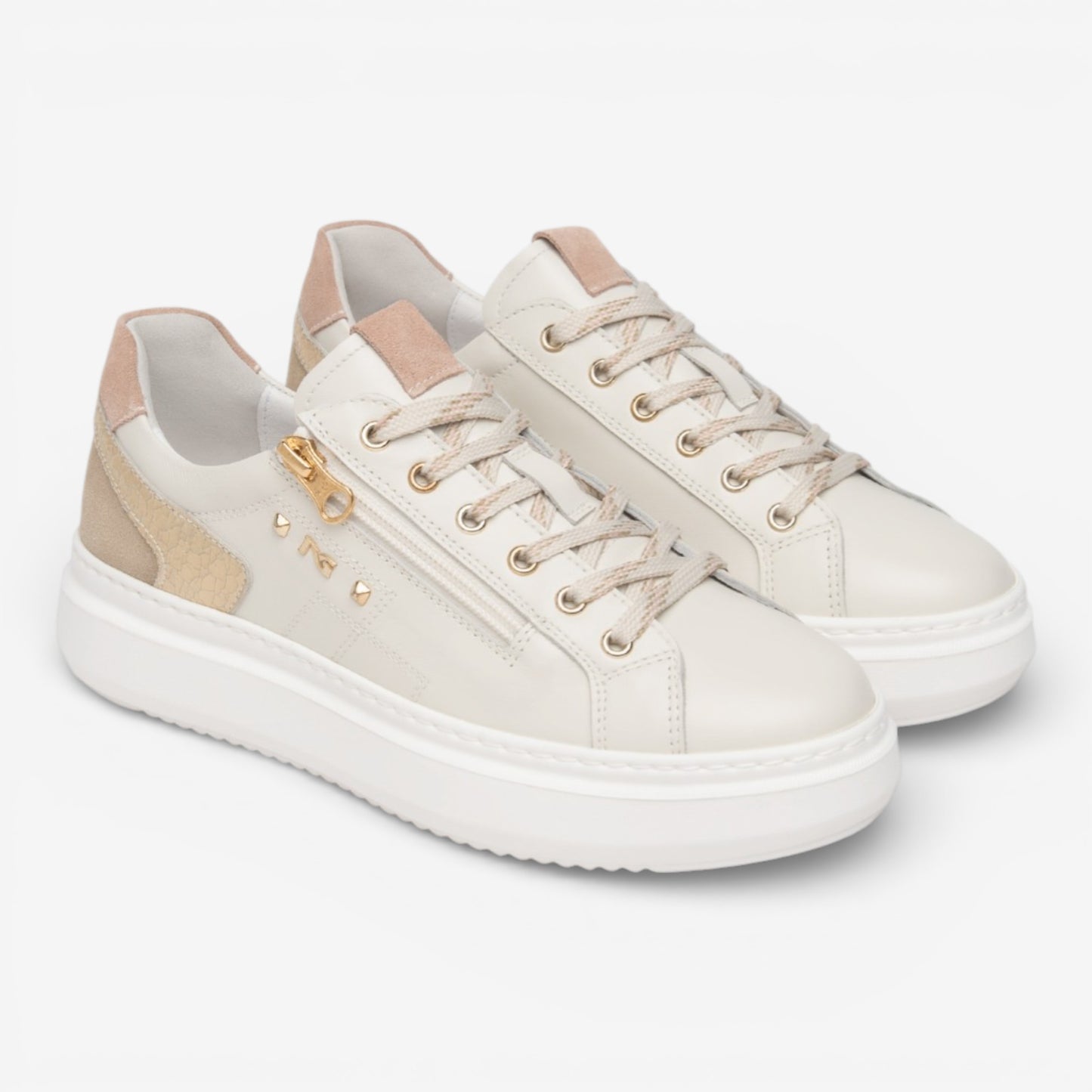 Nero Giardini | Sneakers in pelle con cerniera laterale