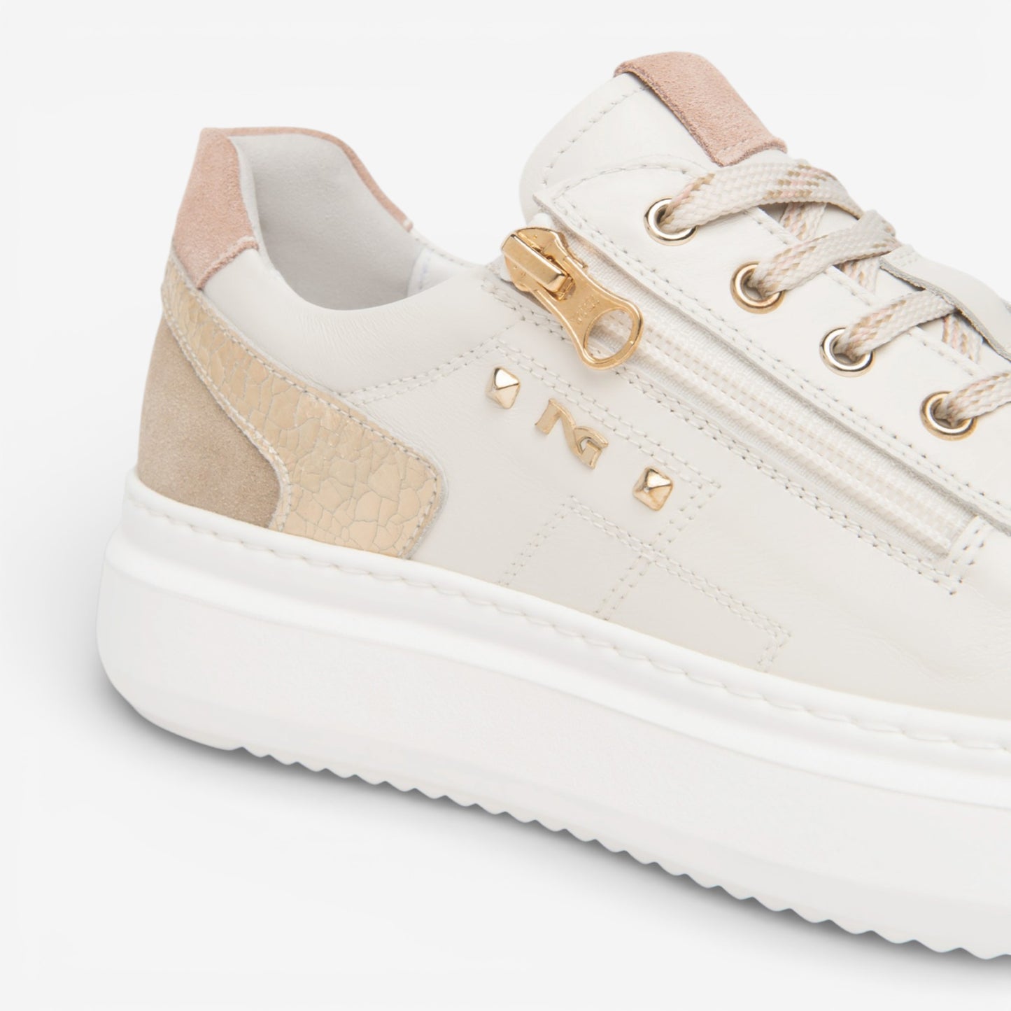 Nero Giardini | Sneakers in pelle con cerniera laterale