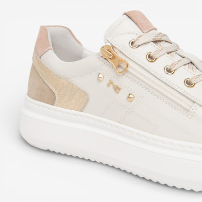 Nero Giardini | Sneakers in pelle con cerniera laterale