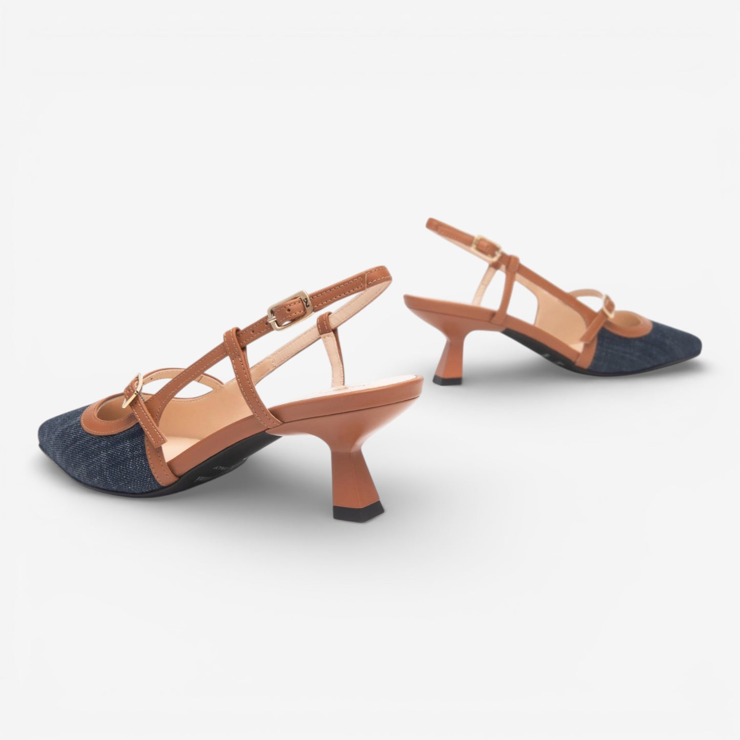 Nero Giardini | Slingback in Jeans con tacco