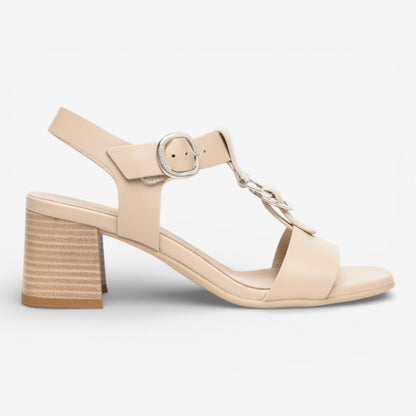 Nero Giardini | Sandalo Tamigi in pelle