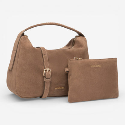 Nero Giardini | Borsa Velour Scamosciata