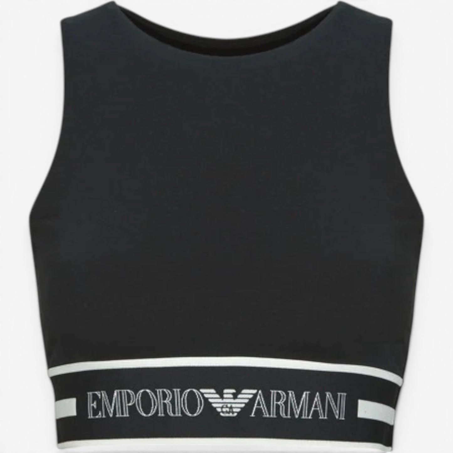 Emporio Armani | Top con banda elastica logata