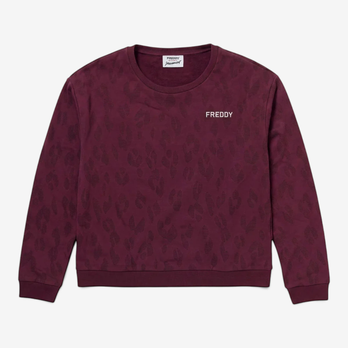 Freddy | Felpa girocollo da donna animalier F26WTRS5C