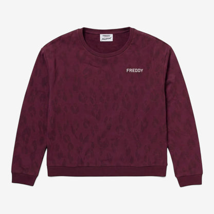 Freddy | Felpa girocollo da donna animalier F26WTRS5C