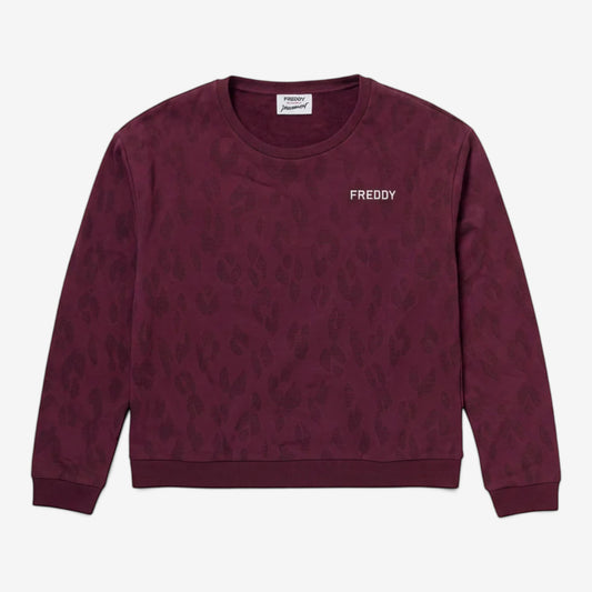 Freddy | Felpa girocollo da donna animalier F26WTRS5C