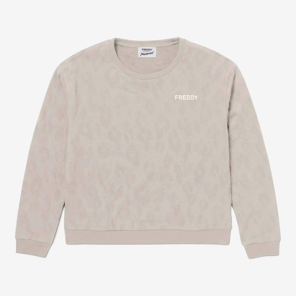 Freddy | Felpa girocollo da donna animalier F26WTRS5C