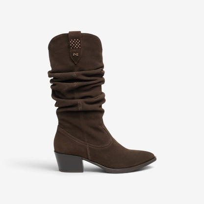 Nero Giardini | Stivale in camoscio I617128D