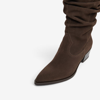 Nero Giardini | Stivale in camoscio I617128D