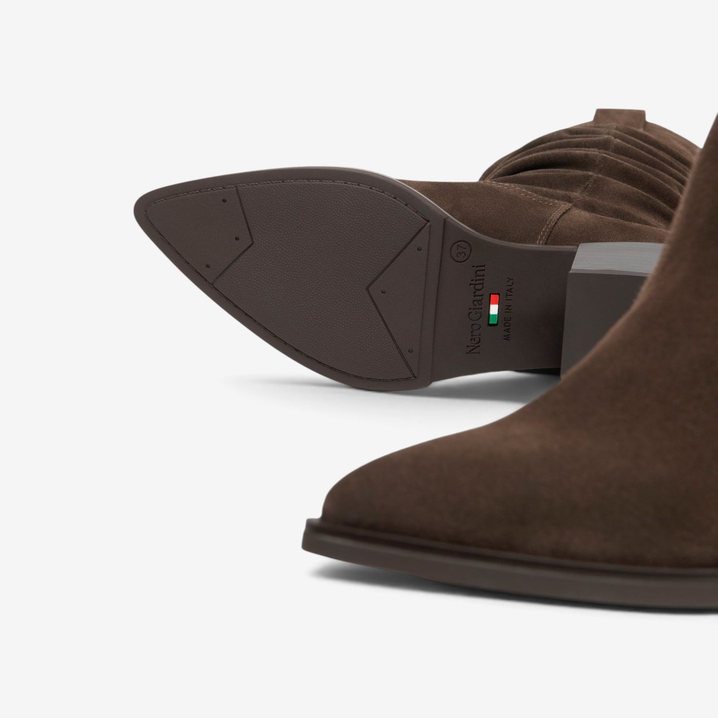Nero Giardini | Stivale in camoscio I617128D