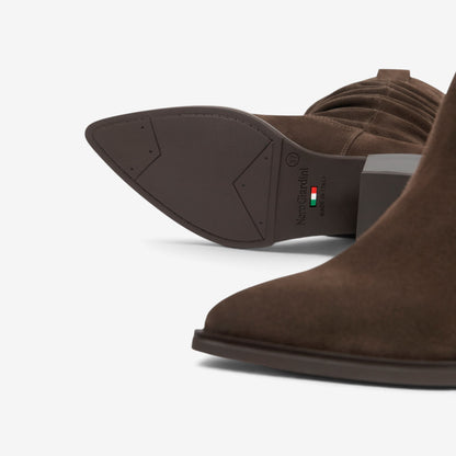 Nero Giardini | Stivale in camoscio I617128D