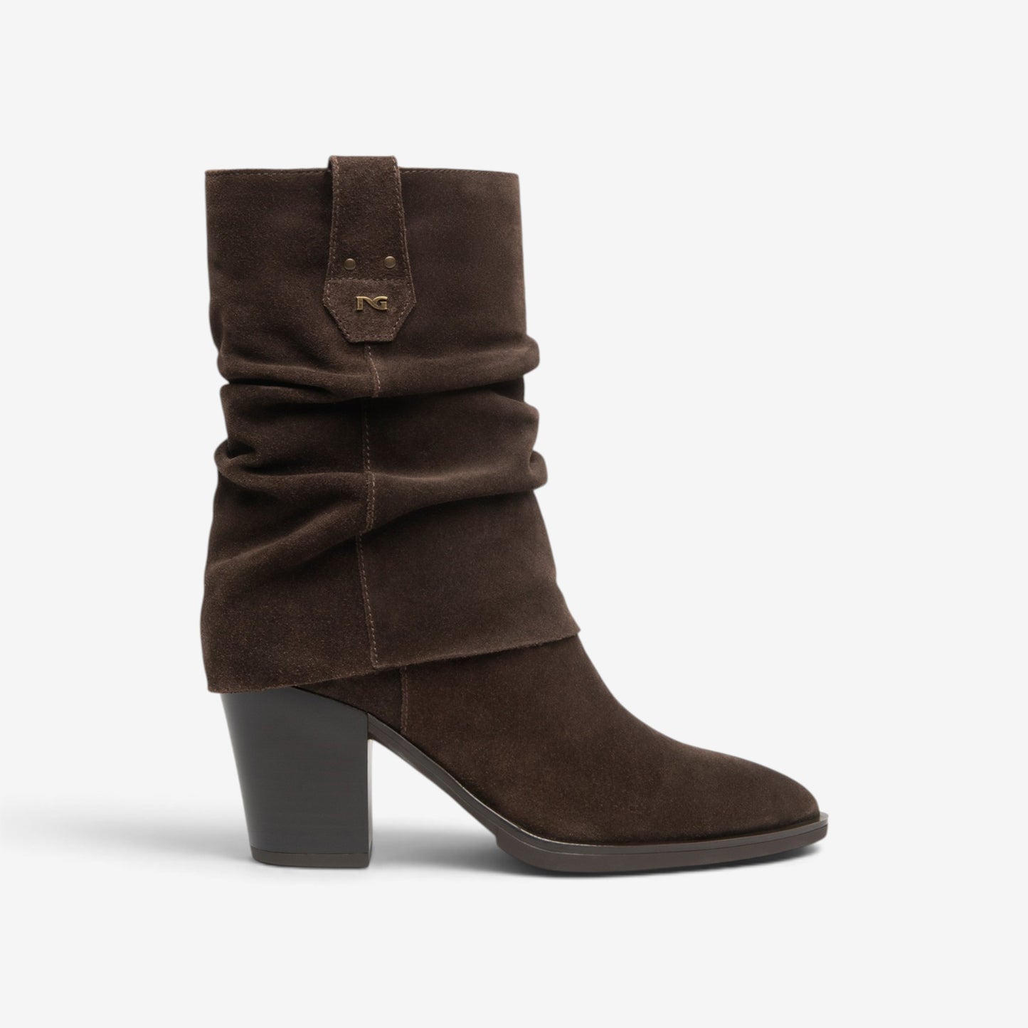 Nero Giardini | Tronchetto Arold in pelle scamosciata I617147D