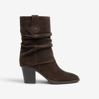Nero Giardini | Tronchetto Arold in pelle scamosciata I617147D