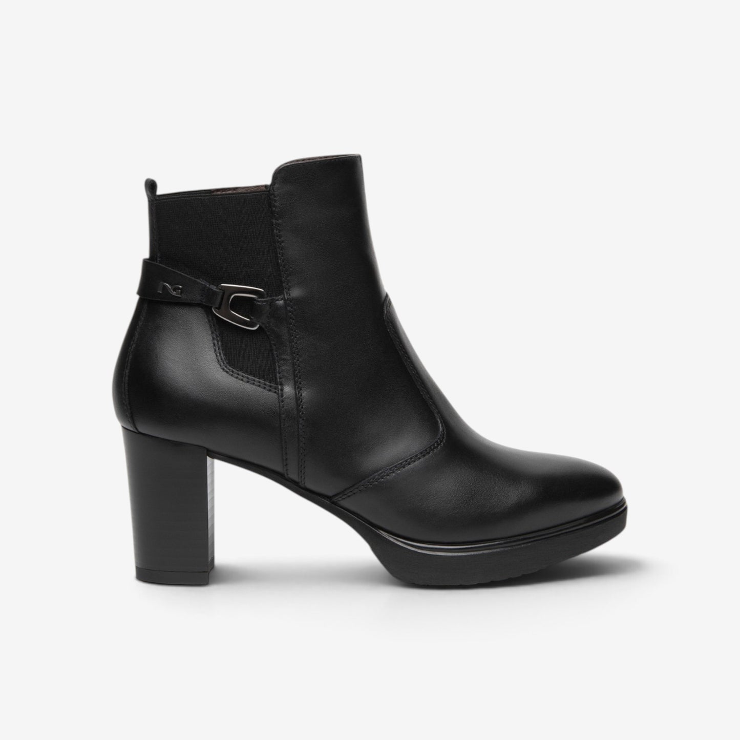 Nero Giardini | Stivaletto Guanto in pelle con elastico I617260D