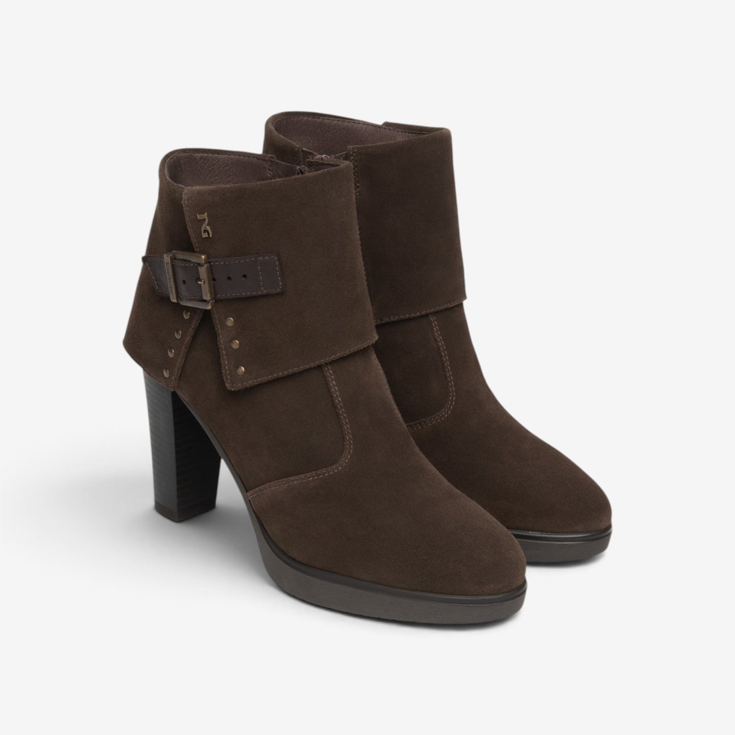 Nero Giardini | Tronchetto Arold Savana in pelle scamosciata I617274D