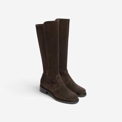 Nero Giardini | Stivale Arold Alcantara in pelle scamosciata I617970D