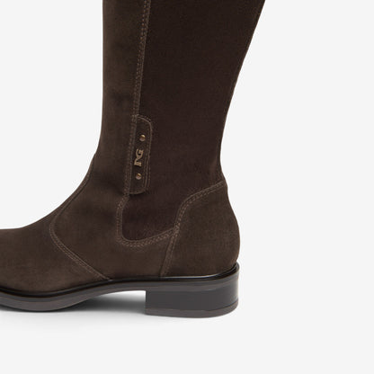 Nero Giardini | Stivale Arold Alcantara in pelle scamosciata I617970D