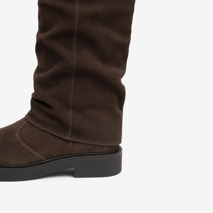 Nero Giardini | Stivale Arold in pelle scamosciata I618001D