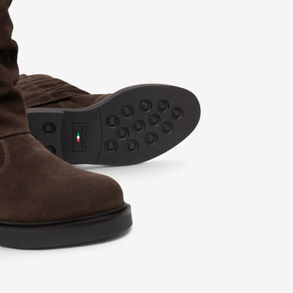 Nero Giardini | Stivale Arold in pelle scamosciata I618001D