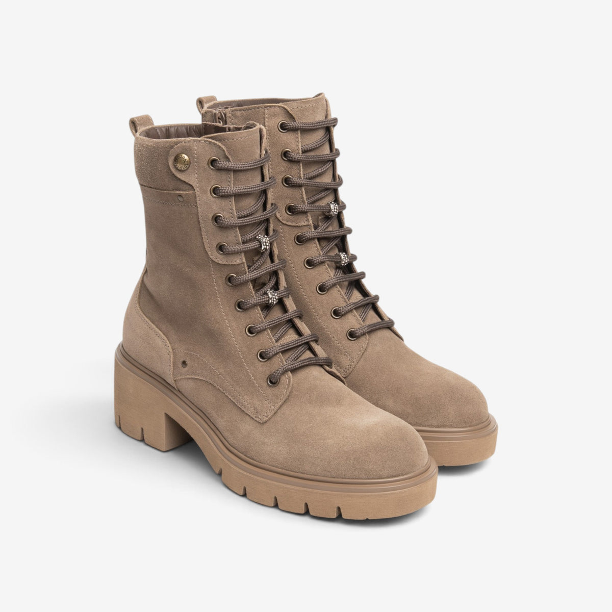 Nero Giardini | Stivaletto Anfibio Velour I618051D