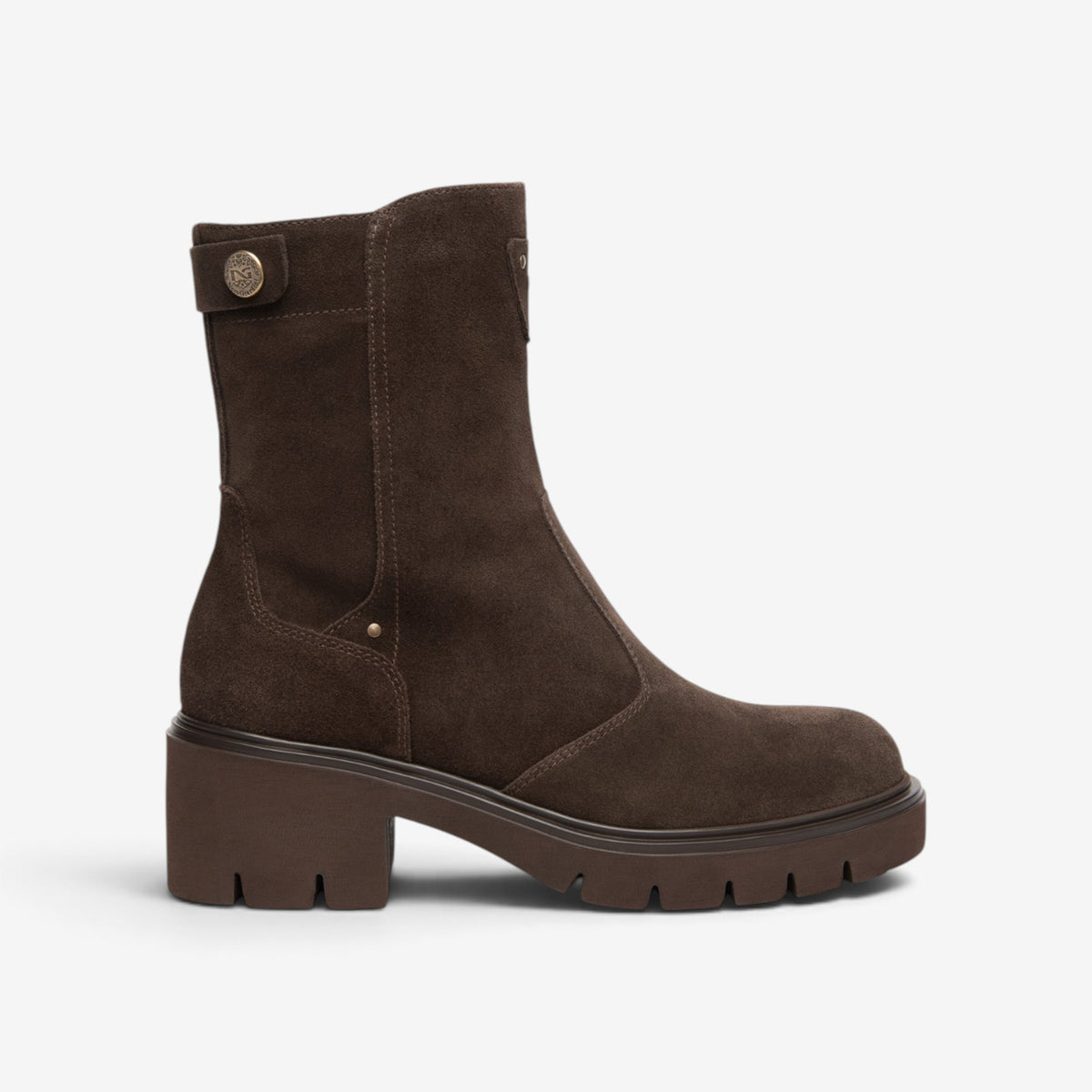 Nero Giardini | Stivaletto donna in camoscio I618054D