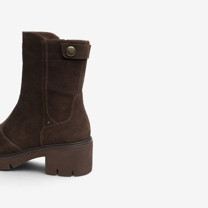 Nero Giardini | Stivaletto donna in camoscio I618054D