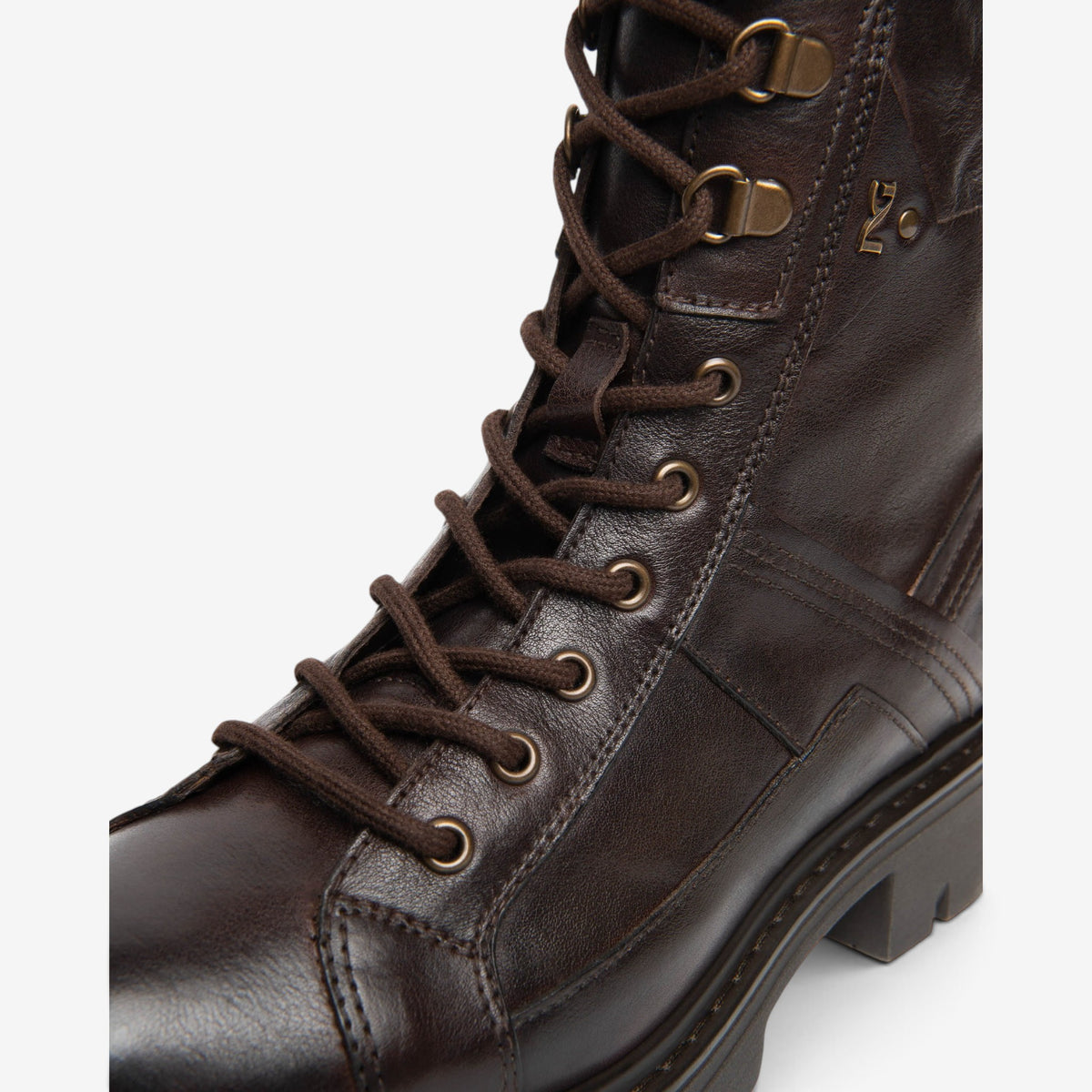 Nero Giardini | Stivaletti anfibio Kronos in pelle I618091D