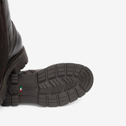 Nero Giardini | Stivaletti anfibio Kronos in pelle I618091D