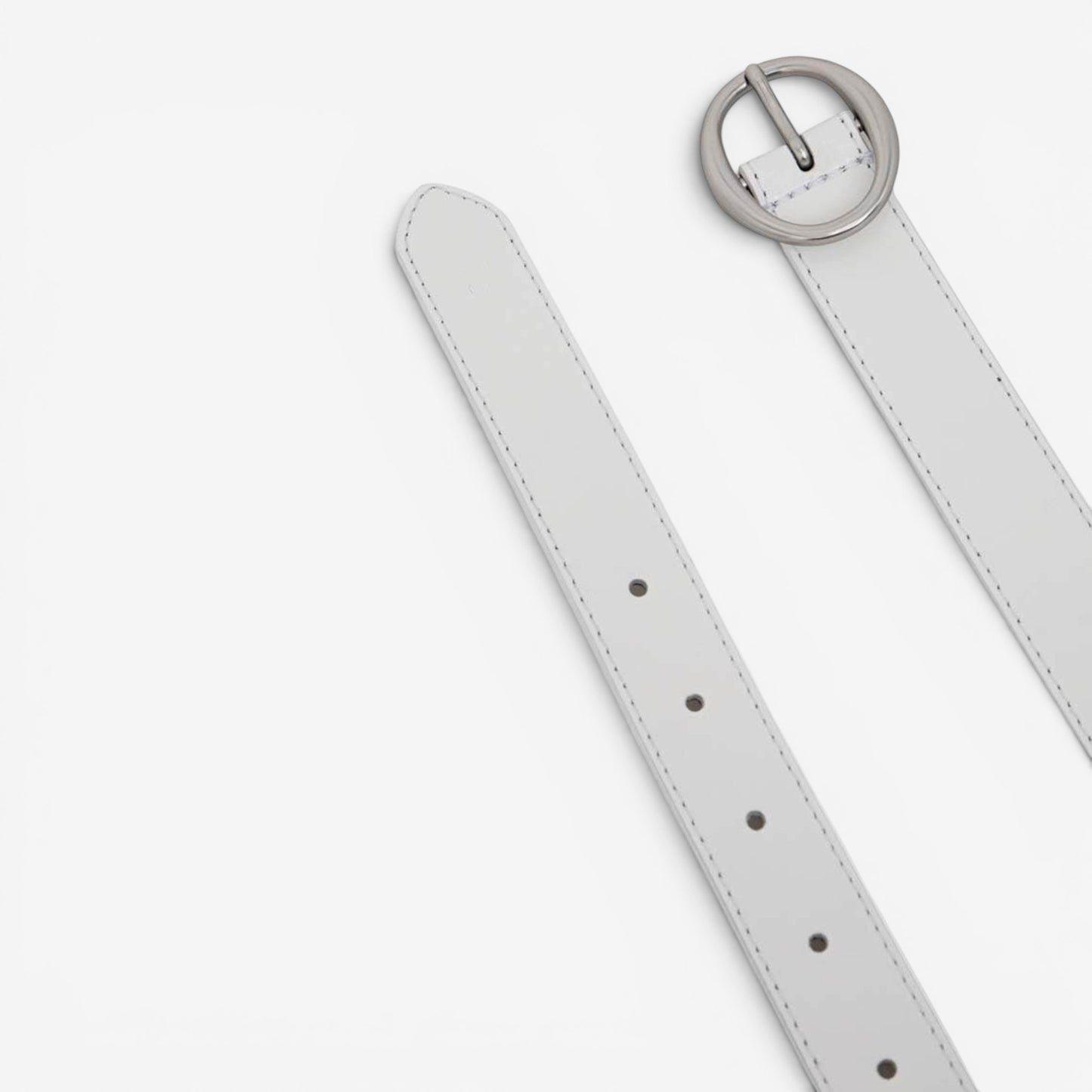 Calvin Klein | Cintura Classic Round in pelle