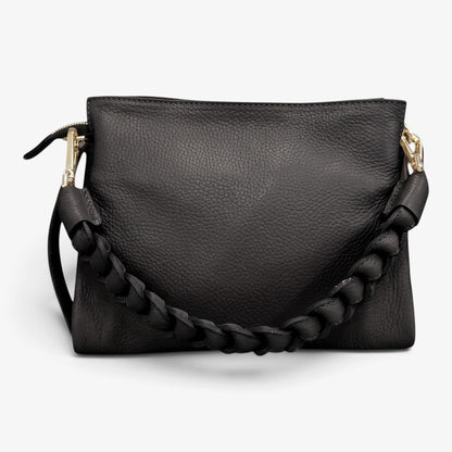 Kammi | Borsa Giorgia KB2350 con manico intrecciato e tracolla