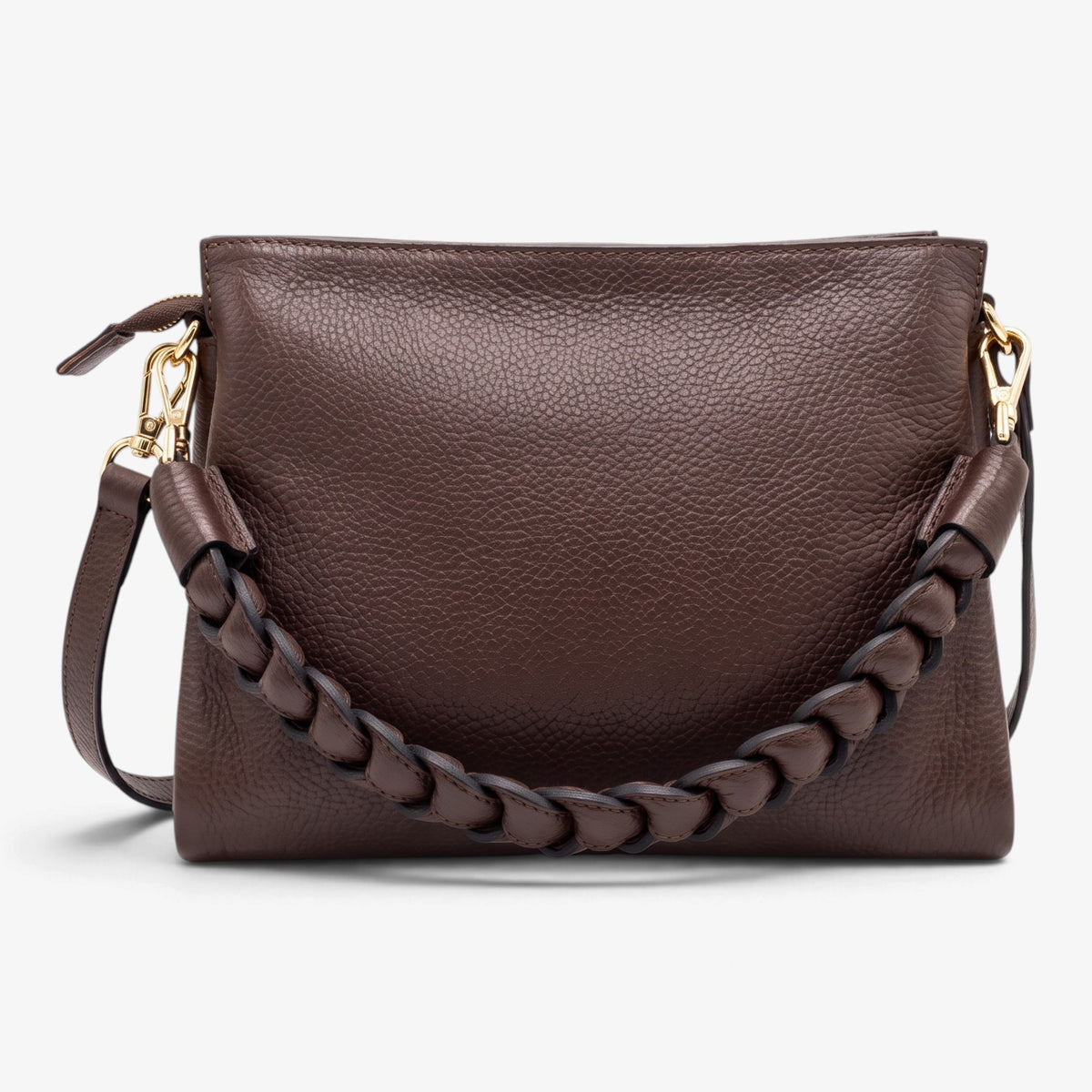 Kammi | Borsa Giorgia KB2350 con manico intrecciato e tracolla