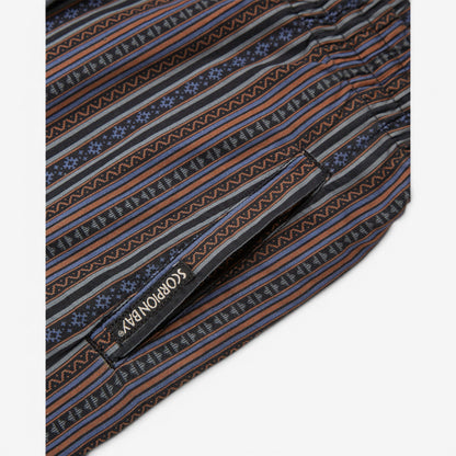 Scorpion Bay | Pantaloncini in lino Stripes Mariachi