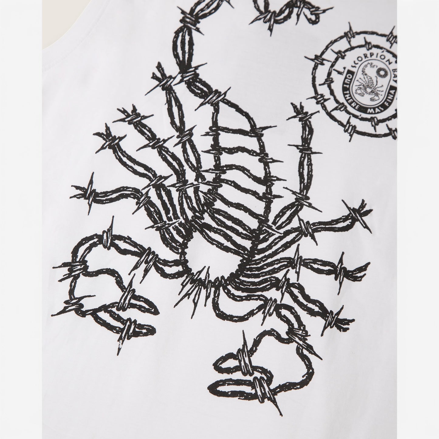 Scorpion Bay | Canotta stampata Barbed Wire