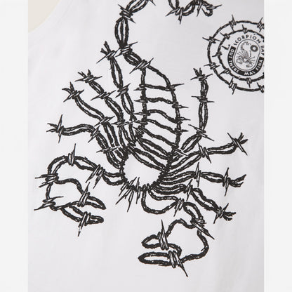 Scorpion Bay | Canotta stampata Barbed Wire